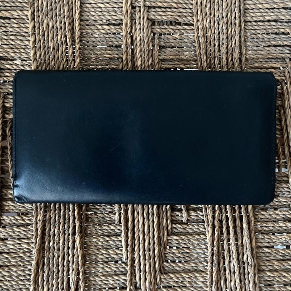 Coach Wallet Vintage Leather Pocketbook Black - Picture 2 of 7